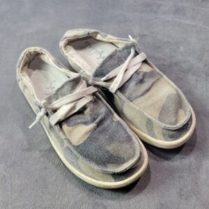 Gypsy Jazz‎ Kids Camo Slip On Loafers Boat Shoes KGJSP0010-336 Size 2 Camouflage